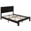 Base de lit, base de lit plateforme en bois, grand rangement sous le lit-567463825