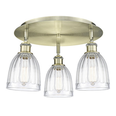 Bianey Glass Flush Mount