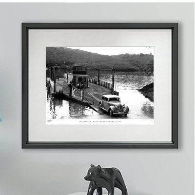 Trelissick, King Harry Ferry C1955 by Francis Frith - Single Picture Frame Print