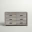 Commode double 6 tiroirs Decker