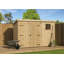 10 Ft. W x 5 Ft. D Shiplap Pent Wooden Shed