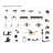 Guildford Glass Flush Mount-2004586034-1988060821