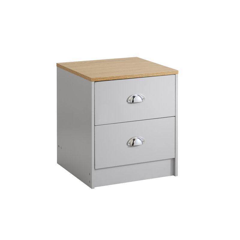 Kral 40cm W Manufactured Wood Bedside Table