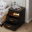 45cm W Manufactured Wood Bedside Table-16667163