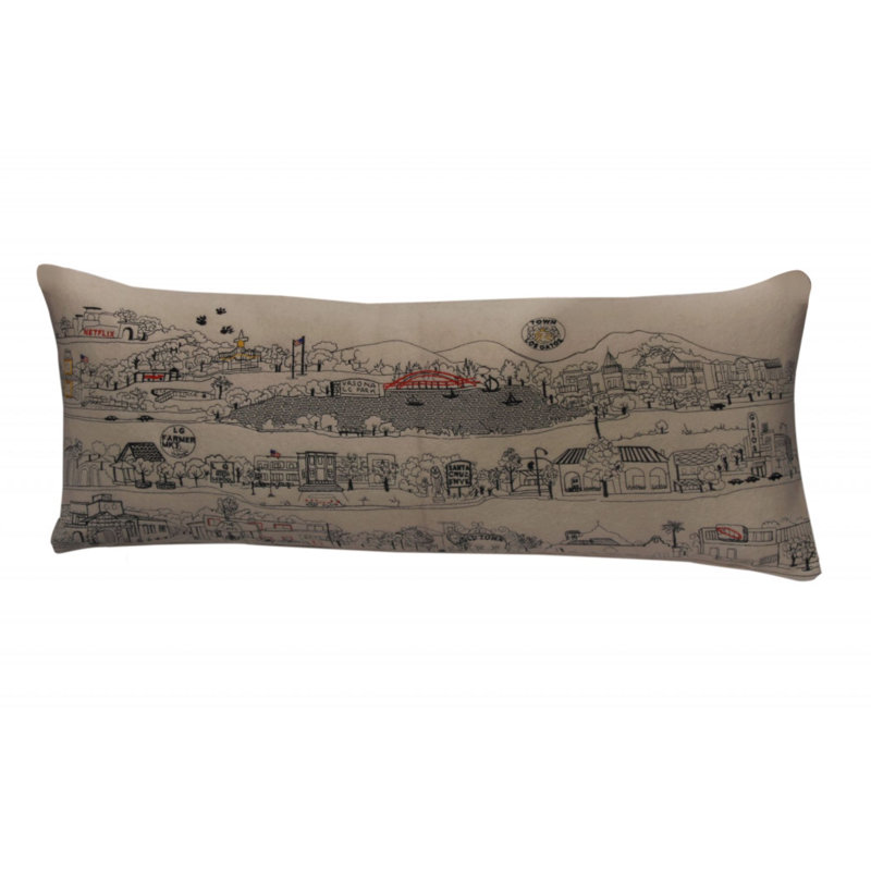 Coussin Los Gatos, Blanc