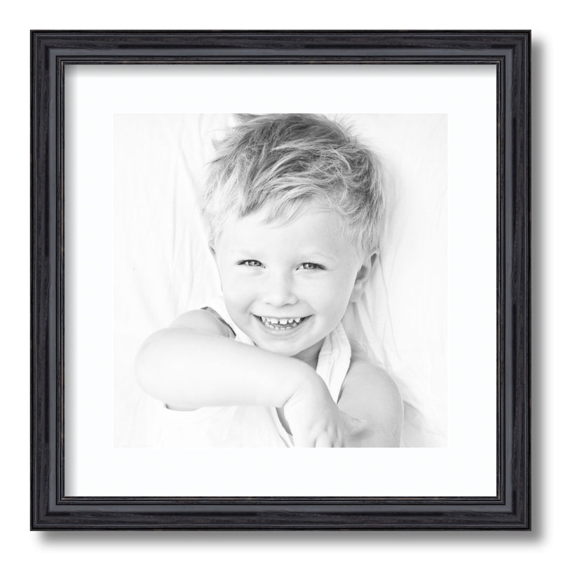Cadre pour photo simple 12 po x 12 po, Super blanc