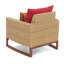 Ensemble de conversation en rotin 5 pièces avec coussins Sunbrella® Tullio-309217321