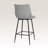 PU Leather Upholstered Counter & Bar Stool Set of 3-714696761