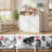 Pull Out Trash Can Cabinet for 13 Gallon Can with Storage, White