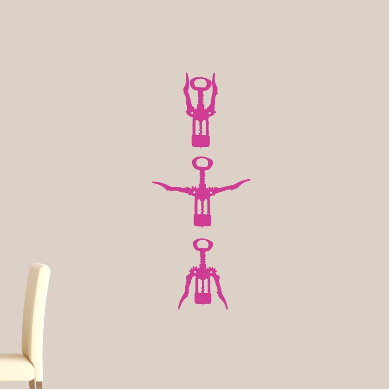 Wall Decal, Hot Pink