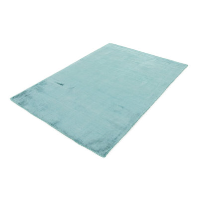 Visconti Solid Colour Viscose Hand Woven Area Rug