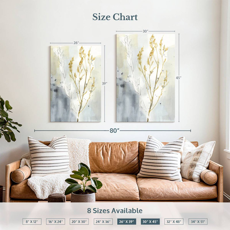 Harnek Wild Grass I, 39" H x 26" W