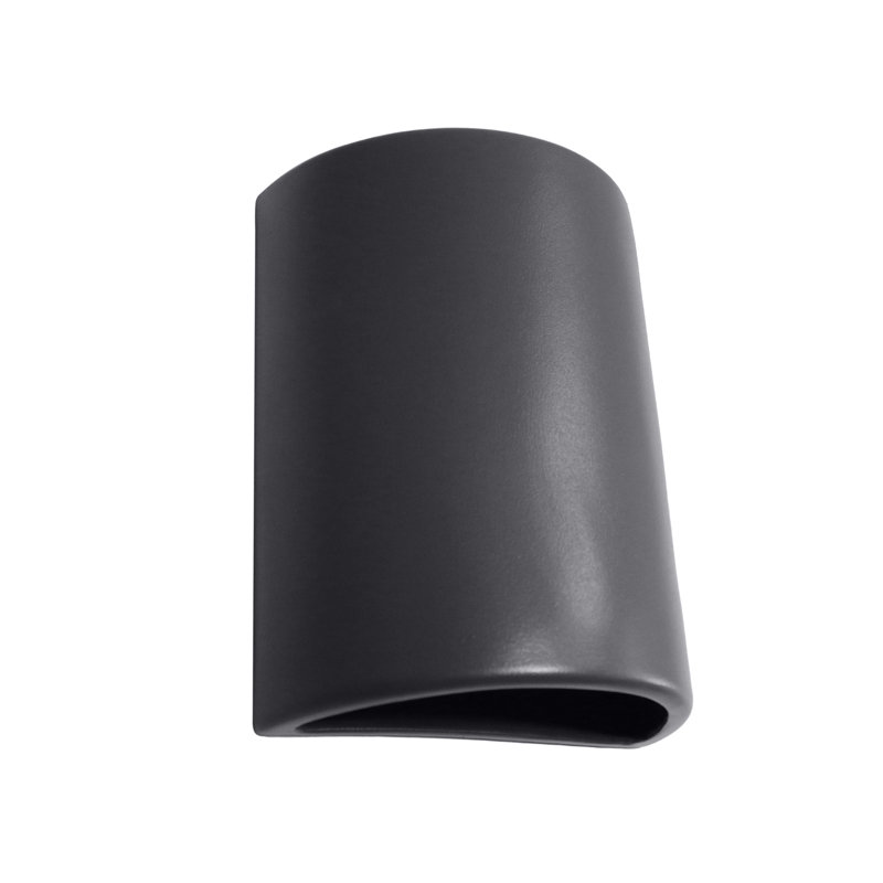 Winlock Ceramic Flush Mounted Sconce, Dark Bronze