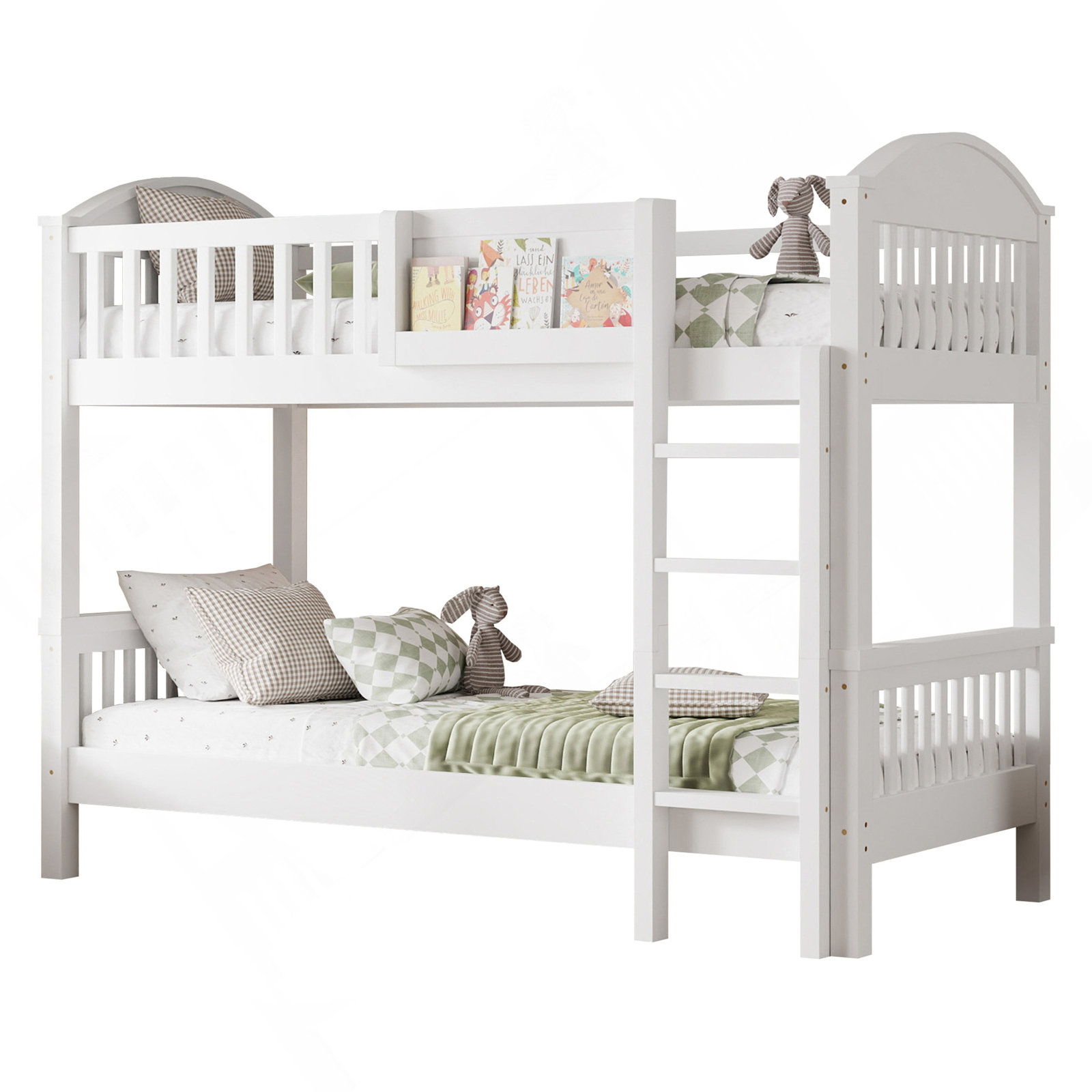 Bed, White