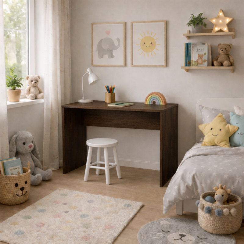 Writing Desk, Dark Ash