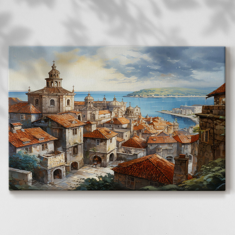 Série paysage - L XXVII - Cavas enveloppés de galerie, 18 x 27