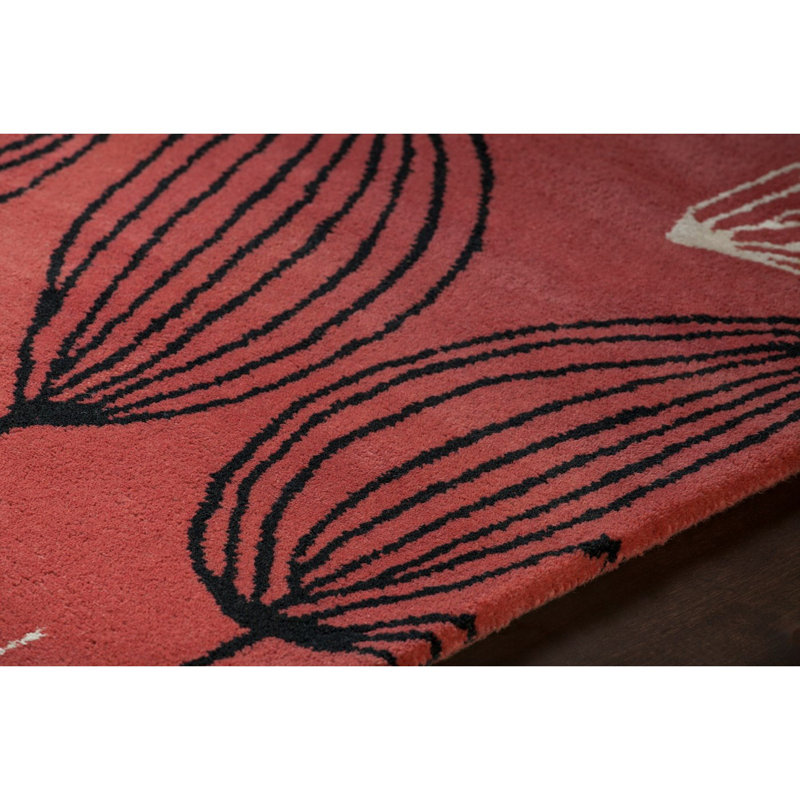 Jessica Swift Wool Floral Area Rug, 5' x 7'6"