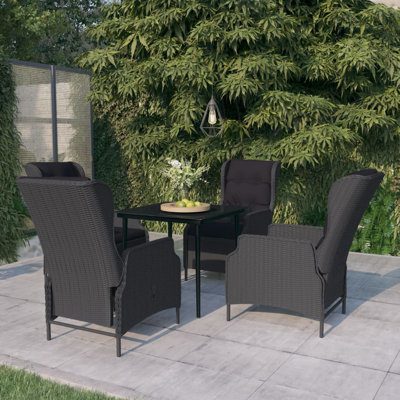 Rectangular Dining Set with Cushions