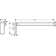 Universal Rectangular Wall Mounted Towel Rack