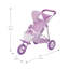 Teamson Kids Dreamland Baby Doll Jogging Stroller with Retractable Canopy & Storage-105356234