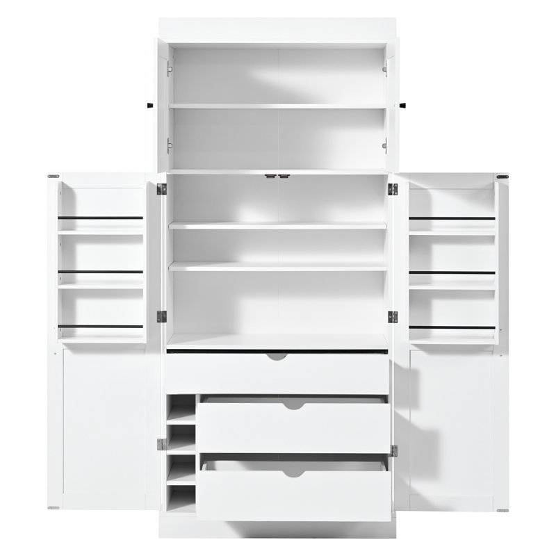Armoire garde-manger Cedarvale, Blanc