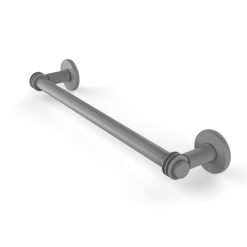 Barre à serviettes murale 18" Continental, Gris mat