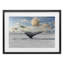 «Antarctica Whale Tail», reproduction d'art sous verre encadrée par Richard Silver-478755700-478755595
