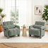 Ensemble de 2 fauteuils d'appoint rembourrés 28 po avec accoudoirs