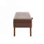 Banc de rangement en similicuir-384973402