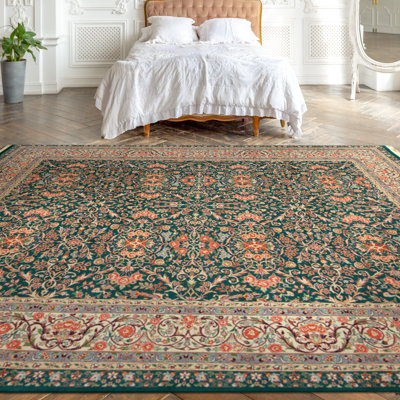 Hand Knotted Wool Oriental Indoor Rug