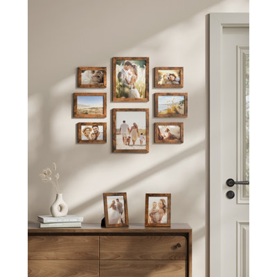 28.4x23.3x1.2cm/20.2x15.2x1.2cm/18.2x13.2x1.2cm Picture Frame - Set of 10