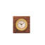 Columbia Medallion Clock with Walnut Base