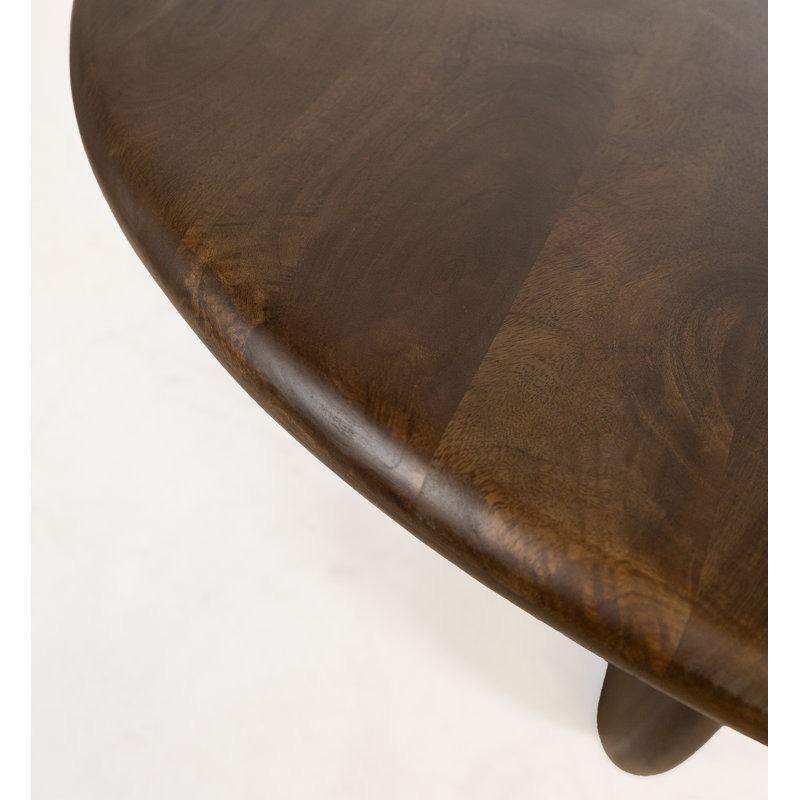Coffee Table 60, Mango Brown Walnut - Belly Table Collection