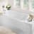 Cambridge 60'' x 32'' Soaking Vitreous China Bathtub-20868907-71449329