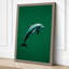 Leaping Dolphin Coastal - Wrapped Canvas-1866089644-1866089686