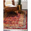 Tapis à motif oriental rouge Regal-40275937