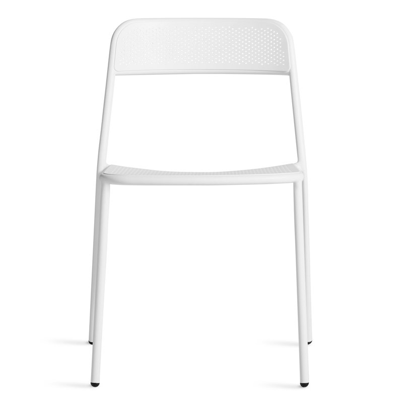 Chaise à garniture, Blanc / Blanc