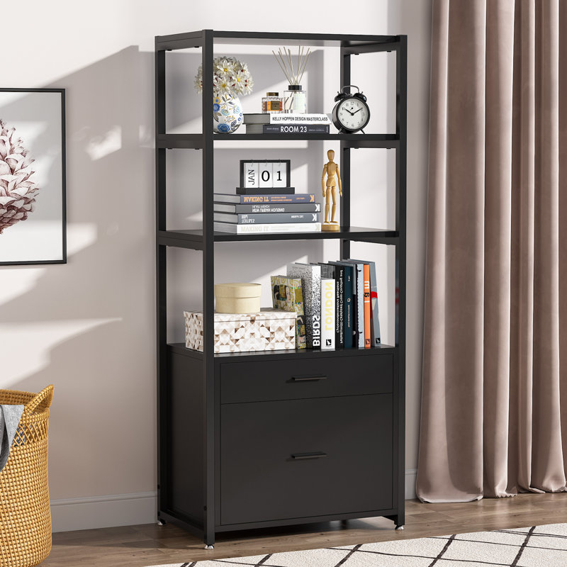 Bibliothèque standard H 60 po, Noir