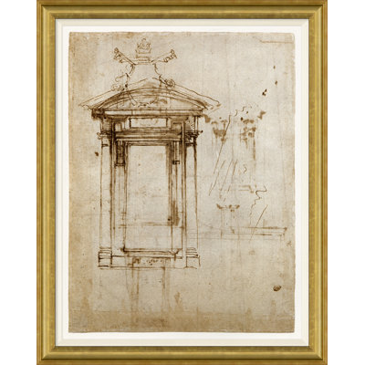 Giorgio by David Phoenix - Picture Frame Drawing Print on Paper -  Soicher Marin, DP-21-0001B