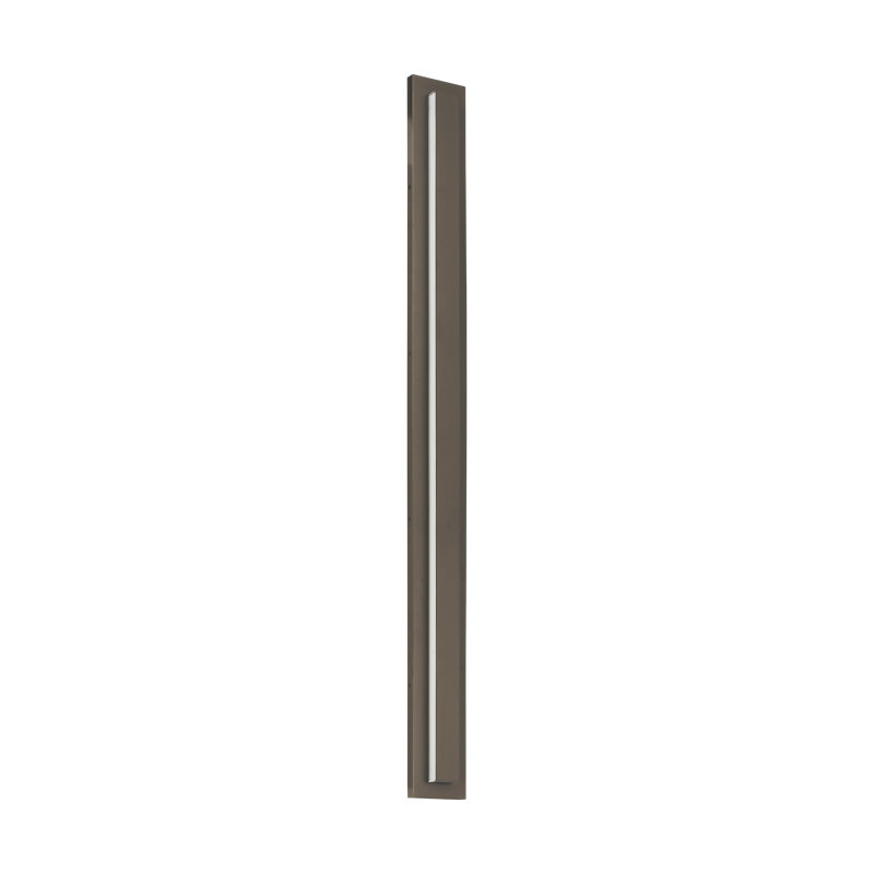 Sean Lavin Aspen 1-light LED 60'' outdoor wall sconce light in natural brass finish, Outdoor Bronze