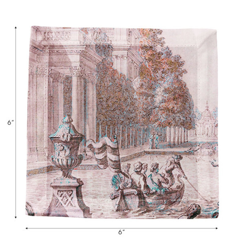 Square Napkins, Sunset