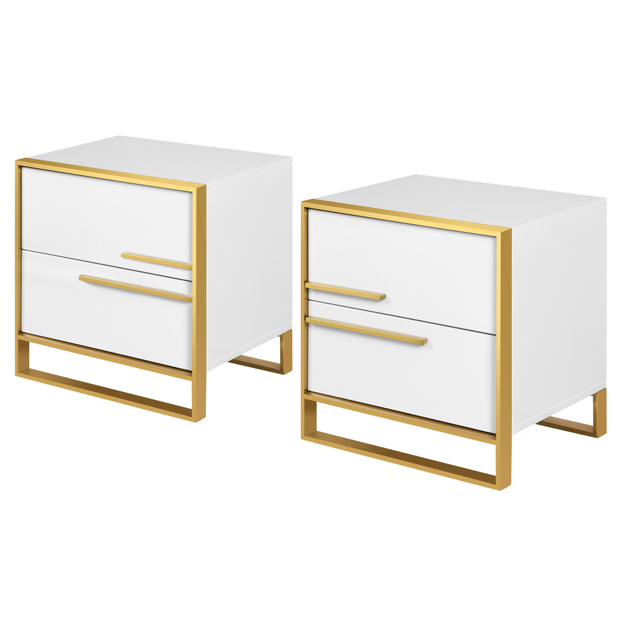 Westmont Nightstand, Modern Nightstand With Drawers