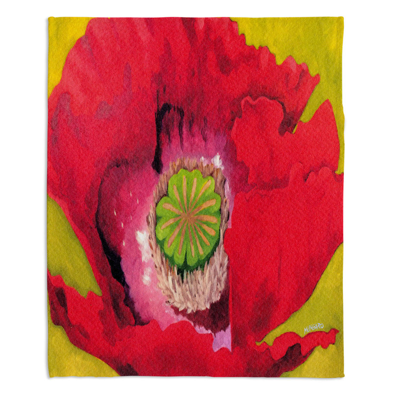  Couverture Poppy, 68 po x 80 po
