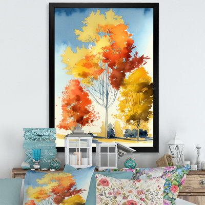 Autumn Trees In The Countryside " Autumn Trees In The Countryside "