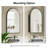 Poulton Frameless Medicine Cabinet Mirror Adjustable-616587155