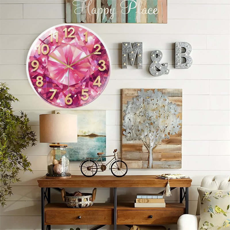 Horloge murale 12 po