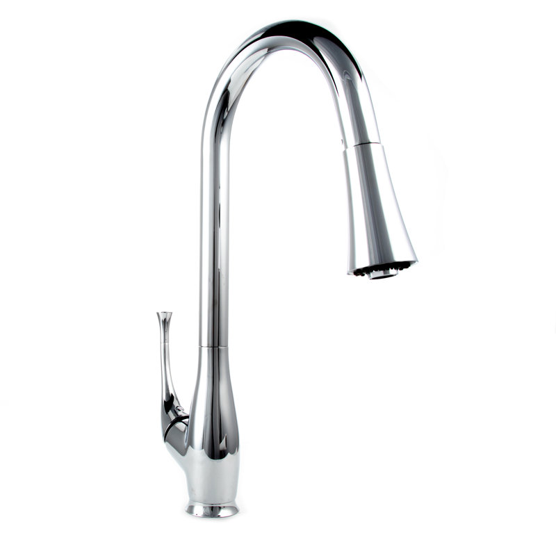 ZLINE Castor Kitchen Faucet (CAS-KF-CH), Chrome