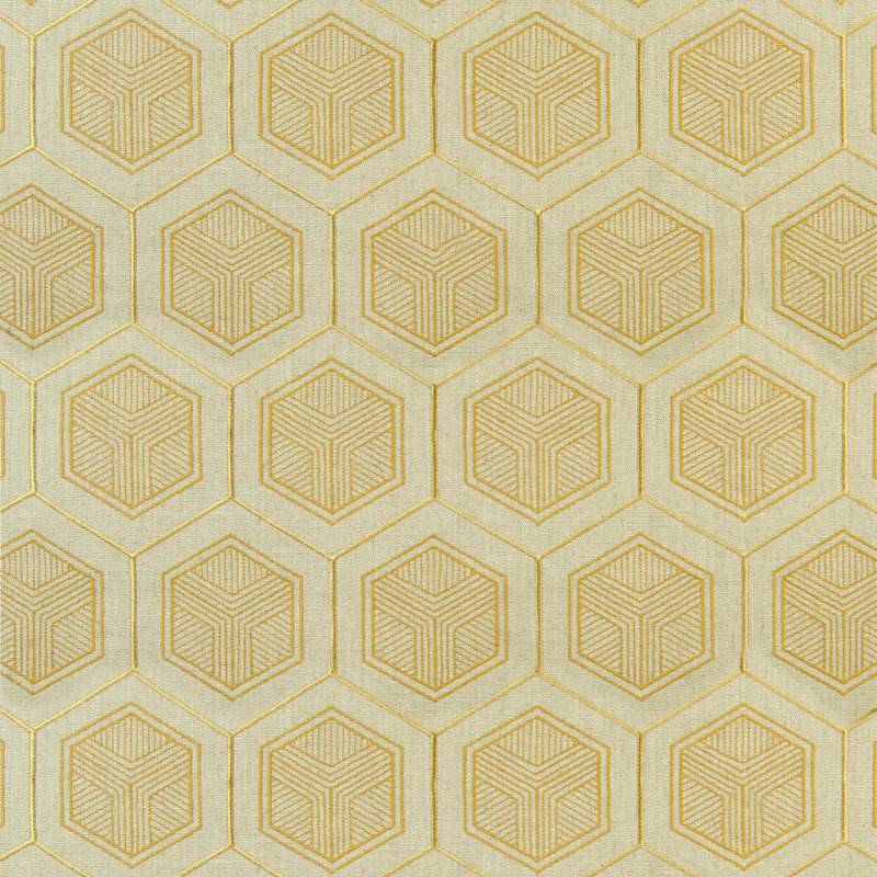 Tissu hexagonal, Sahara Sun