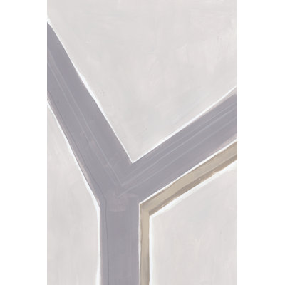 Neutral Impact I 1 Piece Wrapped Canvas Wall Art