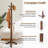 11-Hooks Solid Wood Coat Rack-1755586134